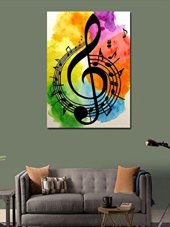 Kanvas Tablo Sol Anahtarı