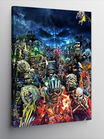 Kanvas Tablo İron Maiden