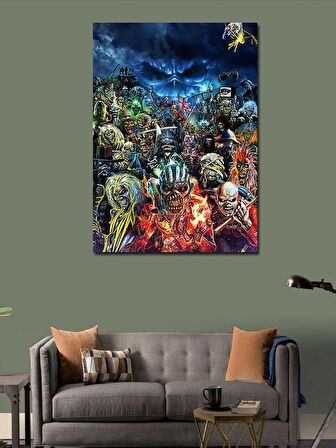 Kanvas Tablo İron Maiden