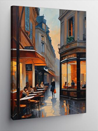 Kanvas Tablo Kafe