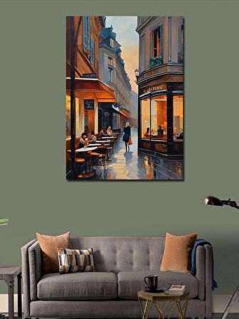 Kanvas Tablo Kafe