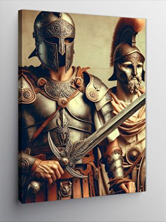 Kanvas Tablo Romalı Askerler