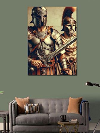 Kanvas Tablo Romalı Askerler