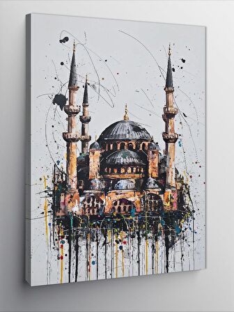 Kanvas Tablo Kuru Kalem Ayasofya Camii