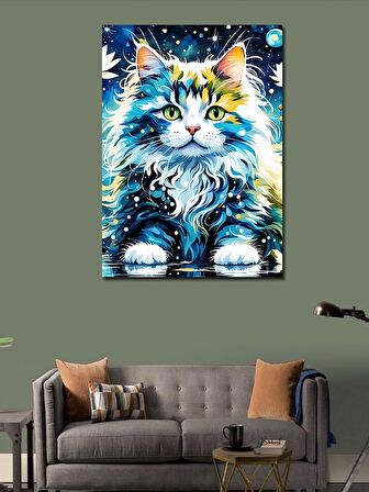 Kanvas Tablo Sevimli Yavru Kedi