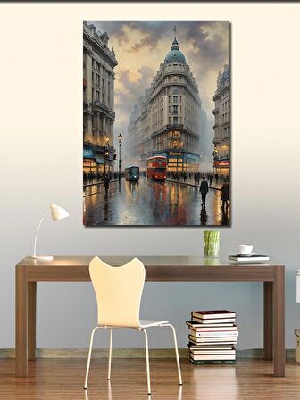 Kanvas Tablo İngiltere Manzarası