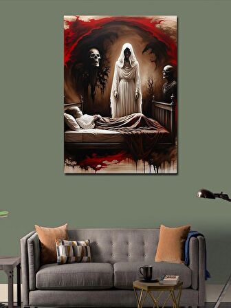 Kanvas Tablo Kabus Gören Çocuk