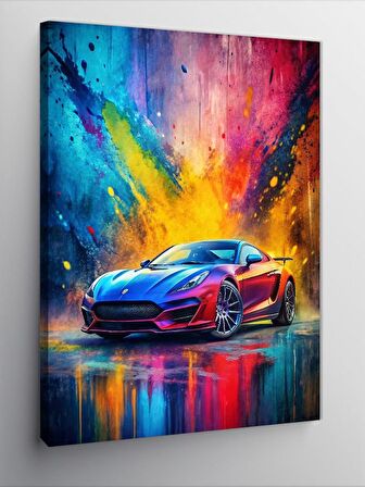 Kanvas Tablo Liman Şehri