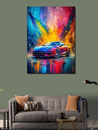 Kanvas Tablo Liman Şehri