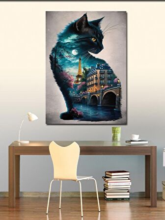 Kanvas Tablo Renkli Fon Spor Araba