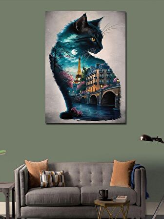 Kanvas Tablo Renkli Fon Spor Araba