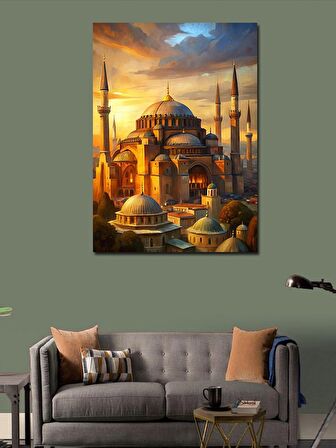 Kanvas Tablo İstanbul Ayasofya Camii