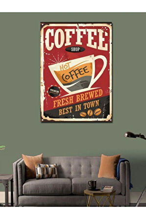 Kanvas Tablo Kahve Coffe Temalı