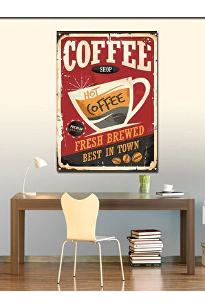 Kanvas Tablo Kahve Coffe Temalı