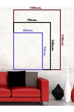 Kanvas Tablo İçki İçen Keçi