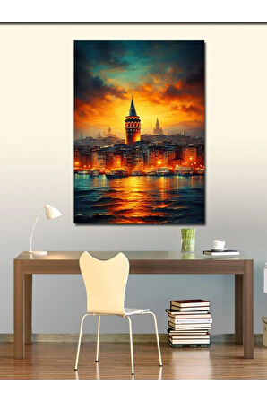 Kanvas Tablo İstanbul Manzarası