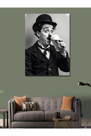 Kanvas Tablo Charlie Chaplin