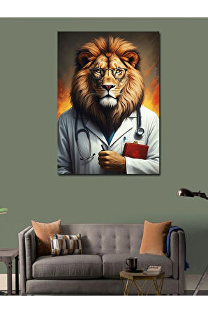 Kanvas Tablo Doktor Aslan