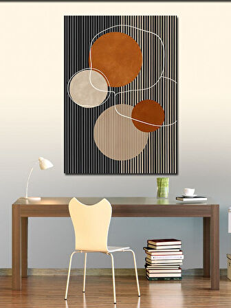 Kanvas Tablo Minimal Geometrik Tasarım