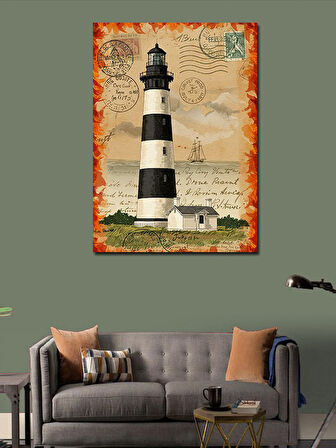 Kanvas Tablo Tarihi Deniz Feneri