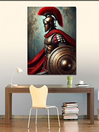 Kanvas Tablo Roma Askeri Figürü