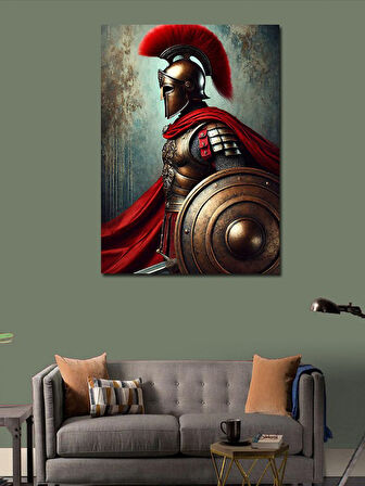 Kanvas Tablo Roma Askeri Figürü