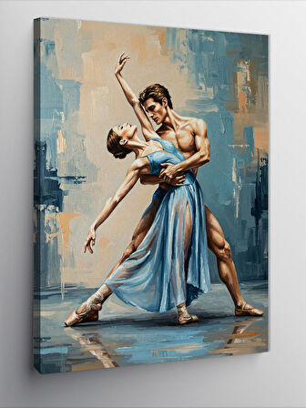 Kanvas Tablo Balo Dansı Çifti