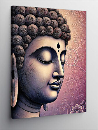 Kanvas Tablo Buda ve Meditasyon Huzuru