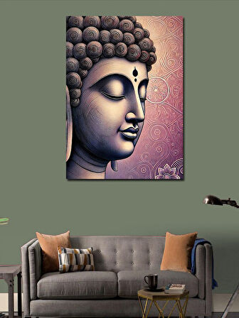 Kanvas Tablo Buda ve Meditasyon Huzuru