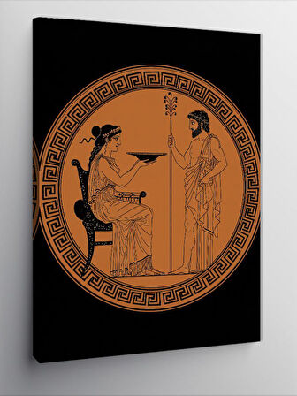 Kanvas Tablo Antik Yunan Sanatı ve Sembolizm