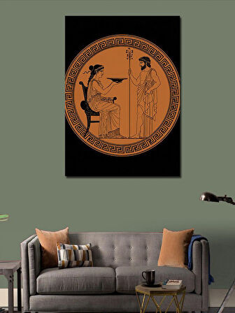 Kanvas Tablo Antik Yunan Sanatı ve Sembolizm