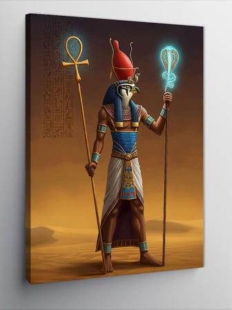 Kanvas Tablo Mısır Tanrısı Thoth