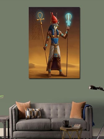 Kanvas Tablo Mısır Tanrısı Thoth