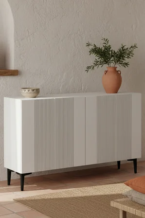 KA1203B CORSA Konsol ve Tv Sehpası Beyaz 120cm