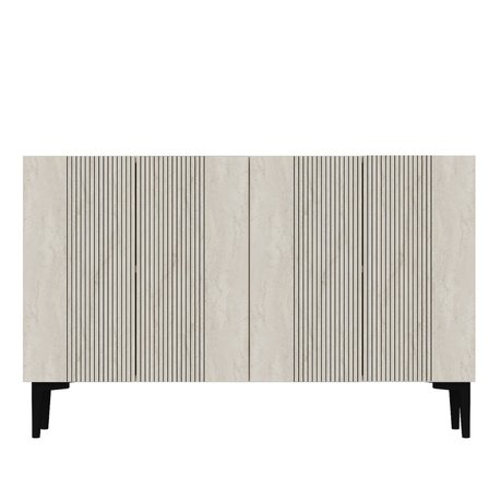 KA1203BT CORSA Konsol ve Tv Sehpası Beyaz - Traverten 120cm