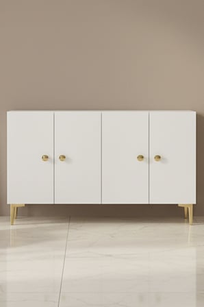 KA1204B SIMPLE Konsol ve Tv Sehpası Beyaz 120cm