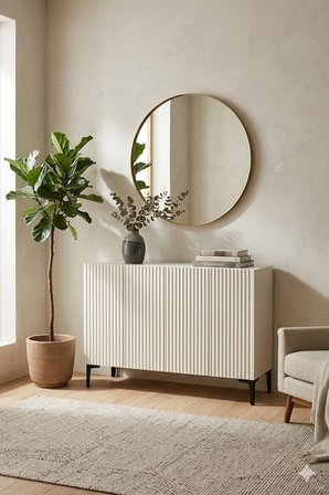 KA1214B ZEYNEP Konsol ve Tv Sehpası Beyaz 120cm