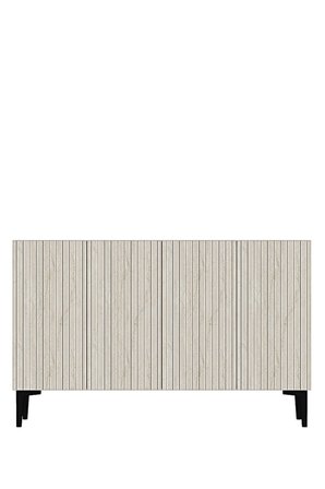 KA1214BT ZEYNEP Konsol ve Tv Sehpası Beyaz-Traverten 120cm
