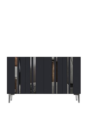KA1230AS MİA Konsol ve Tv Sehpası Antrasit-Silver 120cm