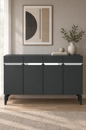 KA1244AS DUMA Konsol Antrasit-Silver 120cm