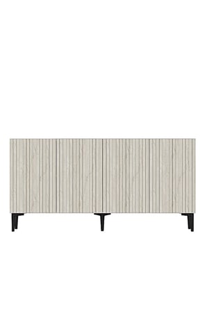 KA1513BT ZEYNEP Konsol ve TV Sehpası BEYAZ-TRAVERTEN 150CM