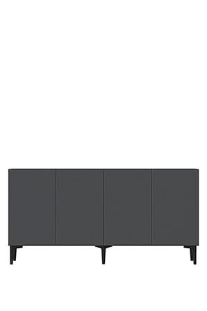 KA1599A APLOS Konsol ve TV Sehpası ANTRASİT 150CM