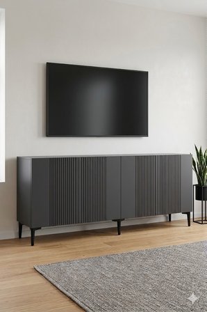 KA1813A CORSA Konsol ve Tv Sehpası Antrasit 180cm