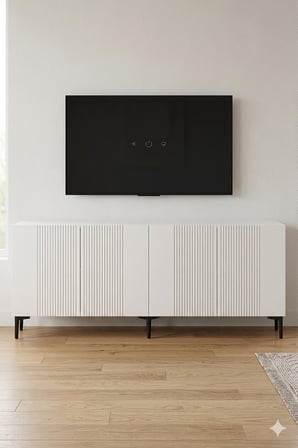 KA1813B CORSA Konsol ve Tv Sehpası Beyaz 180cm