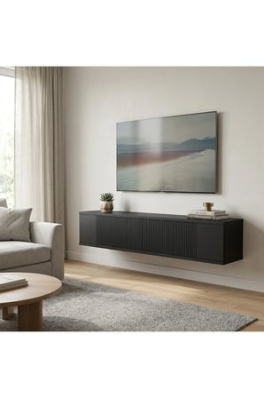 TDA1204A CORSA Duvara Montaj TV Sehpası ANTRASİT 120CM
