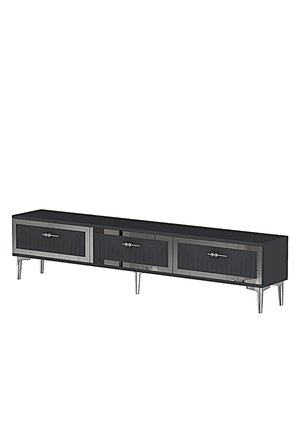 TSA1802AS TUNA Tv Sehpası Antrasit-Silver 180cm
