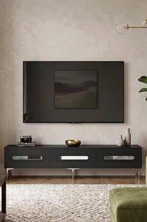 TSA1806AS RANY TV Sehpası ANTRASİT-SILVER 180CM