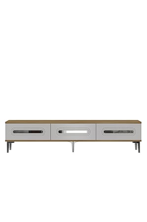 TSA1806DBS RANY TV Sehpası SAFİRMEŞE-BEYAZ-SILVER 180CM