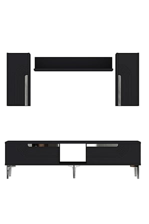 TVR1502AS MEYRA TV Ünitesi Takımı ANTRASİT-SILVER 150CM