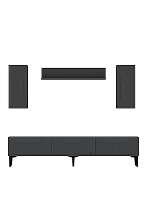 TVR1802A FERRO TV Ünitesi Takımı ANTRASİT 180CM